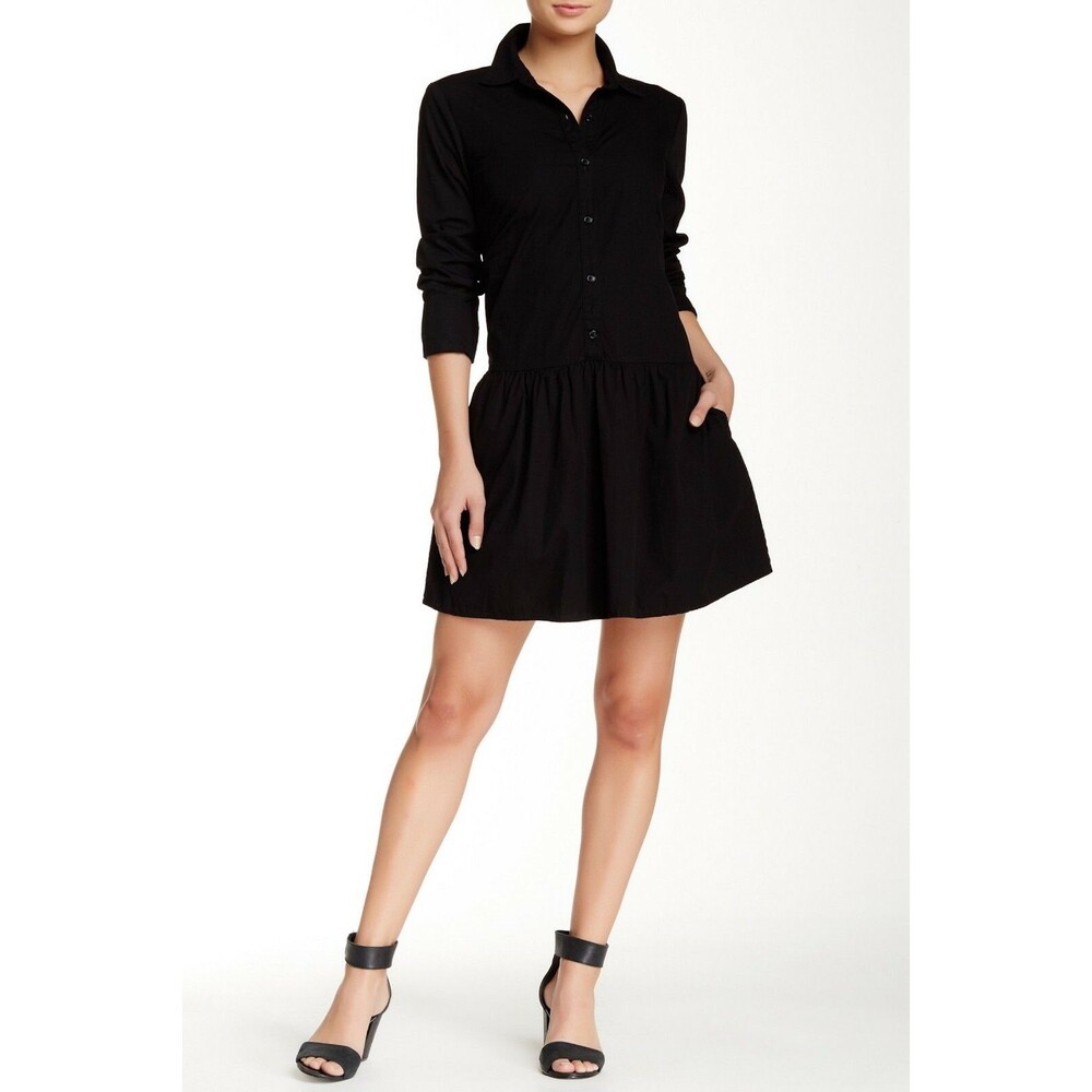 Splendid Long Sleeve Shirt Dress